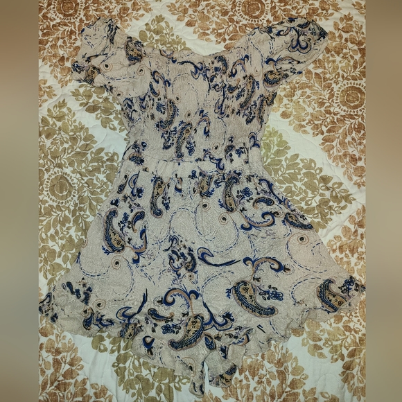 Bohemian Romper with Intricate Designs (Never Worn with Attached Tag) - Picture 4 of 4